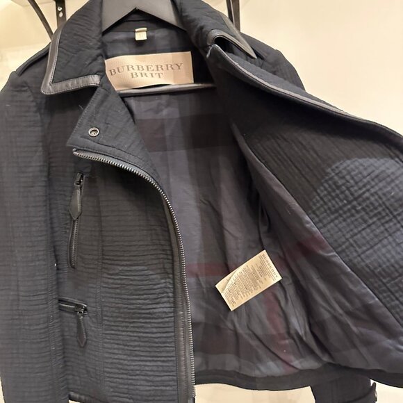 Burberry Brit Moto Jacket US 4 - Picture 14 of 14